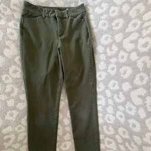 Old Navy Olive Green Pixie High-Rise Leggings
